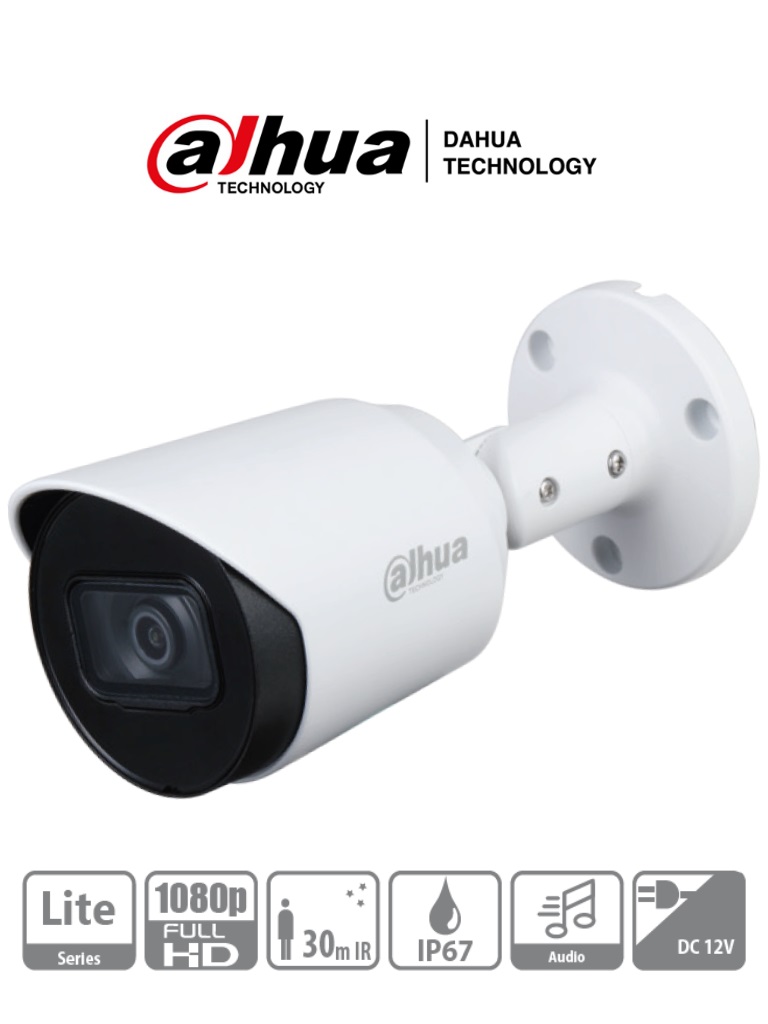 C&aacute;mara Bala  Dahua Technology &nbsp;DH-HAC-HFW1200TN-A-0280B-S4