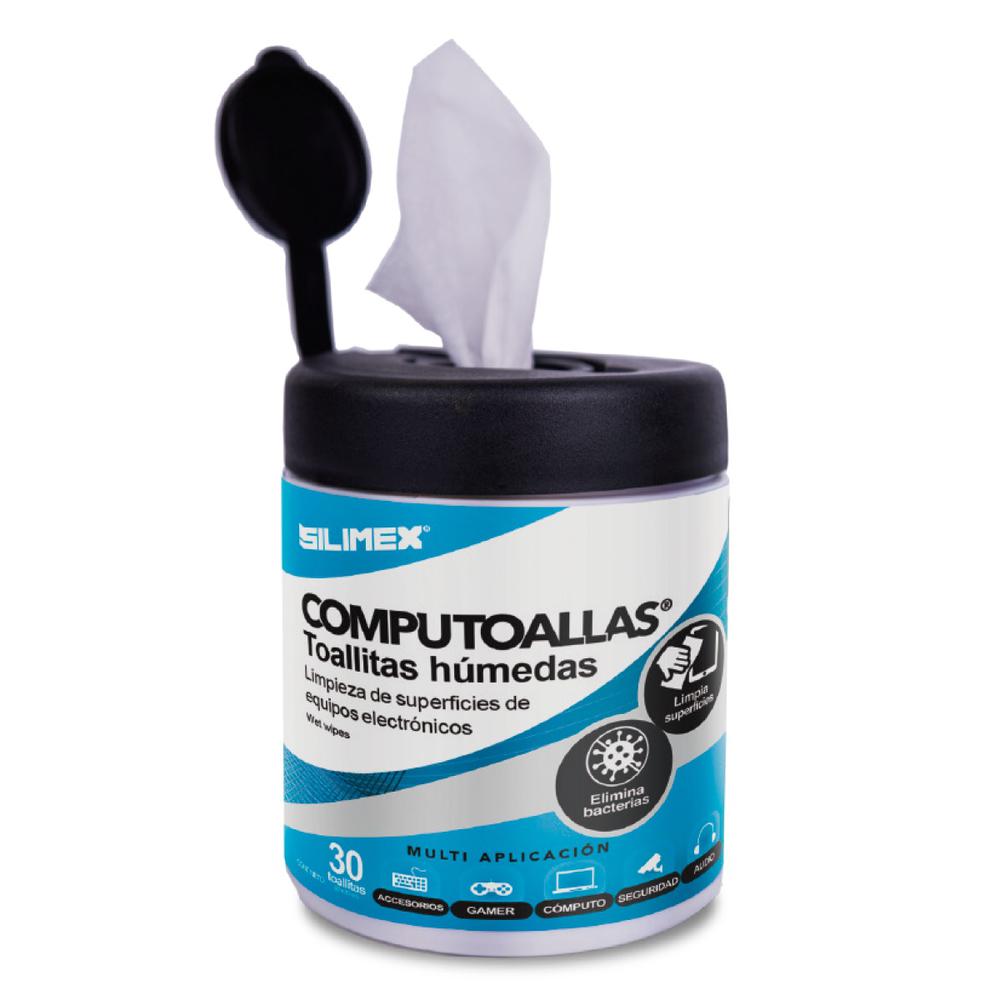Toallas H&uacute;medas SILIMEX COMPUTOALLAS